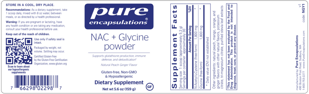 
                  
                    NAC + Glycine Powder
                  
                