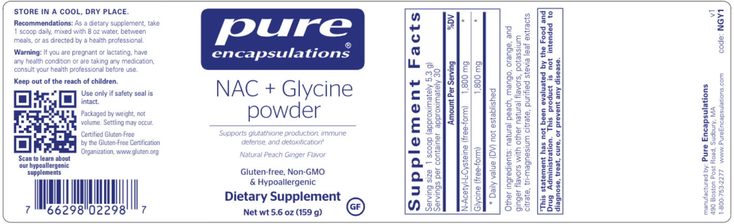 
                  
                    NAC + Glycine Powder
                  
                